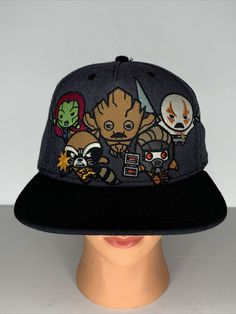 Bioworld Marvel Comics Guardians of the Galaxy Snapback Hat. Please view all photos. Photos are an extension of the description. If you have any questions, feel free to message me. Themed Baseball Cap, Themed Baseball Cap One Size Fits Most, Themed Baseball Cap, One Size Fits Most, Themed Snapback Hat One Size, Adjustable Themed Cap Style Hat, Themed Snapback Hat, Adjustable Themed Cap, Themed Adjustable Snapback Baseball Cap, Themed Adjustable Cap