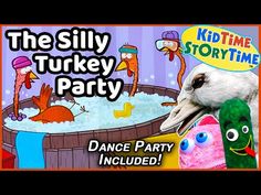 the silly turkey party dance party is included