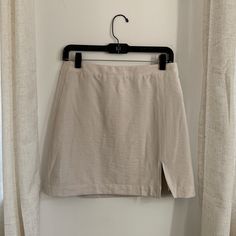 Shinestar. Nwot. Linen Colored Mini Skirt In Neutral Cream / Stone. Notch Detail. Elastic Waist Band In The Back. Side Zip Detail With Inner Clasp. The Material Is Textured Similar To Linen. Medium Thickness. Absolutely Adorable! Pair It With A Sweater And Boots Trying To Clear Out My Closet - Please Make An Offer! All Welcome Vouri Gucci Quince Fp Movement Free People Halara Baggu Hoka Oncloud Tuckernuck Loveshackfancy Frank & Eileen Veja Samba Adidas Ganni Coach Patagonia Anthropologie Revolve Beige Stretch Skort With Lined Skirt, Beige Mini Skort With Lined Skirt, Summer Beige Pencil Mini Skirt, Fitted Beige Pencil Skort, Beige Fitted Pencil Skort, Summer Cream Lined Mini Skirt, Casual Cream Lined Mini Skirt, Beige Lined Mini Skort, Ivory Silk Mini Skirt