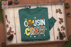 Cousin Crew Thanksgiving Sweater, Family Matching Cousin Crew Shirts, Kids Fall Season Shirt, Thanksgiving Cousin Party,Cousins Turkey Shirt How to place an order: 1- Swipe over each image. 2- Choose your preferred size and color 3- Choose a quantity. 4- Add to Your Cart You must repeat each step for each and every order. Step 5: Complete Checkout (Verify your address details twice) -Product Features- *Unisex Sweatshirt * 50% Cotton, 50% Polyester -Care Instructions- *Iron the shirt inside out on low heat. *Avoid ironing straight over a design. *Avoid using a dry cleaner. *Cold machine wash *When washing, turn inside out. *Leave hanging to dry. *Do not use bleach. ----- DESIGN COLOR ----- - Black, Red, Dark Gray Heather, Heather Midnight Navy, Heather Maroon, Heather Deep Teal, Heather Mau Cousin Crew Shirts Kids, Cousin Crew Shirts, Thanksgiving Sweater, Cousin Crew, Turkey Shirts, Red Dark, Fall Kids, Crew Shirt, Midnight Navy