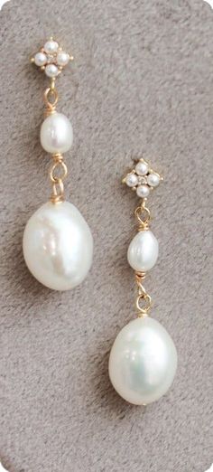 Elegant Pearl Chain Earrings For Wedding, Delicate White Bridal Earrings With Pearl Charm, Refined White Pearl Earrings For Wedding, Refined Pearl Charm Earrings For Wedding, Pearl White Akoya Pearl Drop Bridal Earrings, Pear-shaped White Bridal Earrings For Wedding, Classic Wedding Bridal Earrings With Pearl Chain, Classic Pearl Earrings For Wedding, Classic Bridal Pearl Chain Earrings For Wedding