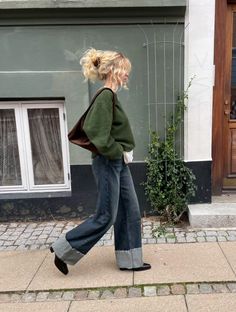 Ballet Flats Outfit, Look Boho Chic, Quoi Porter, Flats Outfit, Autumn Fits, Paris Mode, Looks Street Style, Mode Inspo, 가을 패션