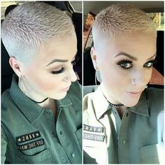 Nice Haircuts, Short Punk Hair, Hottest Hairstyles, Short Sassy Haircuts, Sassy Haircuts, Short Shag Hairstyles, Super Short Hair