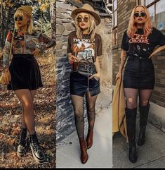 Love this look? Check out the entire collection here: https://au.pinterest.com/Style2Bloom/grunge-fall-outfits/ Cozy meets edgy in this fall grunge collection! Think oversized flannels, distressed denim, chunky boots, and vintage band tees for an effortlessly cool autumn vibe. Perfect for those who love comfort with a rebellious twist! #Outfitideas #Falloutfits #Autumnoutfits #Newesttrends #Goingout #Grunge Concert Outfit Indie, Summer Rock Concert Outfit, Indie Concert Outfit, Indie Rock Outfits, Rock Festival Outfit, Indie Concert, Nicole Alyse, Grunge Fall Outfits, Alt Summer