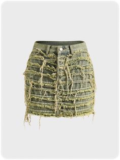 Plain Y2K Tight Denim Skirt | kollyy Rok Denim, Tassel Shorts, Denim Street Style, Rok Mini, Stretch Denim Skirt, Womens Denim Skirts, Y2k Skirt, A Line Mini Skirt, Jeans Rock