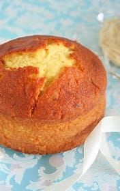 a close up of a muffin on a table