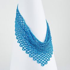 The stunning Azore scarf choker is the perfect accessory for changing weather, and will keep you covered from both the sun and the cold. The eye catching azure color is the perfect way to add a pop of fun to your autumnal wear. Elegant Blue Choker For Festivals, Trendy Blue Scarf For The Beach, Blue Festival Scarf, Scarf Choker, Azure Color, Family Affair, Beaded Accessories, Necklace Sizes, The Eye