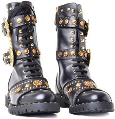 Fausto Puglisi Boots Real Leather Boots, Fausto Puglisi, Genuine Leather Boots, Shoes Leather, Black Leather Boots, Dr. Martens Boots, Boots Black, Shoes Boots, Real Leather