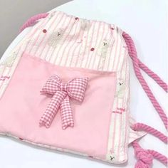 TAVIMART - Patchwork Chic Girls Bow Pocket Backpacks Contrast Color Striped Kawaii Backpack Sweet Women Students Y2k Aesthetic Schoolbags Size:32*38*10CM "Size mearsured by ourselves, sometimes has some errors, but always within 3cm." Casual Shoulder Bag With Cute Design For School, Pink Pouch Bags For School, Harajuku Style Bag With Cute Design For Students, Cute Bags For Daily Use And Back To School, Cute Kawaii Style Standard Backpack, Kawaii Backpack With Cute Design For Daily Use, Kawaii Bag For Back To School Gift, Kawaii Backpack For Daily Use With Cute Design, Kawaii Style Cute Backpack For Daily Use