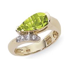 Nancy B Color Pear Shape Peridot & Diamond - 14K Yellow Gold Ring 14K Yellow Gold 12x6 Pear Shape 2-2 Peridot & 1-.015 Diamond Ring Ring Size: 7.00 Jewelry Type: Gemstone Ring, Peridot Ring, Diamond Ring Metal: 14K Yellow Gold Made in the USA with a Lifetime Guarantee Nancy B Color Pear Shape Peridot & Diamond Ring Luxury Peridot Ring For Anniversary, Unique Luxury Peridot Rings, Luxury Unique Peridot Rings, Peridot Ring, Ring Metal, Ring Diamond, Yellow Gold Ring, Ring Ring, Pear Shape