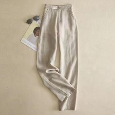 Season:Spring   Fall; Fabric:Cotton And Linen; Gender:Women's; Style:Fashion; Elasticity:Inelastic; Occasion:Casual Daily; Function:Breathability,Comfortable; Pattern:Plain; Design:Side Pockets; Pants Type:Pants Trousers; Front page:FF; Listing Date:01/24/2024; Production mode:External procurement; Hips:; Length:; Waist:; Fit US Size:; Fit UK Size:; Fit EU Size:; Pants Length:Full Length; Print Type:non-printing Cotton Linen Pants Women, Baggy Pants Women, Oversized Clothes, Plain Pants, Korean Design, Cotton Linen Pants, Casual Bottoms, Wide Leg Linen Pants, Linen Pants Women