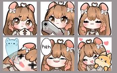 Anntsy1 Twitch Emotes Ideas, Twitch Streaming Setup, Cute Emotes, Chibi Body, Twitch Overlay, Twitch Stream, Twitch Emotes, Twitch Channel, Cute Anime Chibi