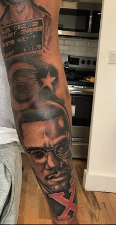 a man's arm with a portrait of martin luther luther luther luther luther luther luther luther