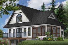 House Plan 034-00139 - Country Plan: 1,482 Square Feet, 2 Bedrooms, 1.5 Bathrooms Dröm Hus Planer, Country Cottage House Plans, Beach House Plan, Drummond House Plans, Farmhouse Style House Plans, Garden Tub, Cottage House Plans, Farmhouse Style House