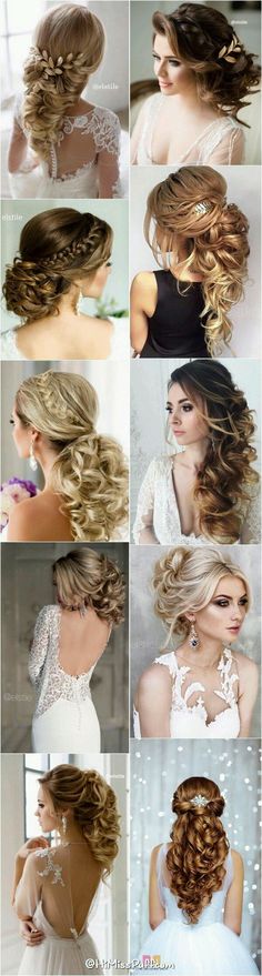 Arabic hair styles for wedding day Shoulder Length Curls, Hair Up Or Down, Half Up Hair, Bridal Shop, Bride Hairstyles