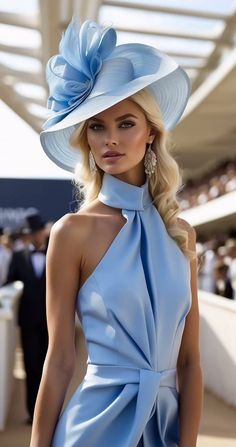 Fashion Elegant Outfits, Fashion Designer Outfits, Melbourne Cup Fashion, Classic Couture, Chic Evening Dress, Derby Outfits, Upscale Fashion, Wardrobe Fashion, Luxury Wardrobe