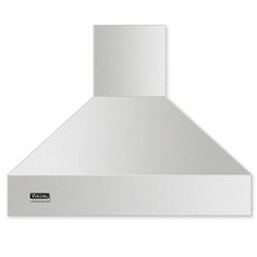 a stainless steel range hood with the words vulcan on it's front and bottom