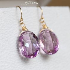 Pink Amethyst Earrings, Everyday Earrings, Dangle Earrings SOLID GOLD 14K Genuine Stone Drop Earrings Oval Gemstone Earrings Modern Earrings (51927 - 0) Elegant Oval Amethyst Earrings, Elegant Purple Earrings For Everyday, Solid Gold Bracelet, Oval Earrings, Solid Gold Necklace, Solid Gold Earrings, Pearl Collection, Oval Earring, Gold Filled Earrings