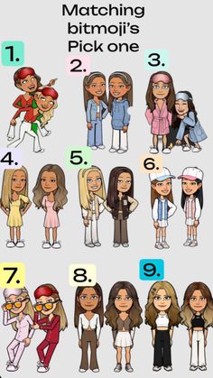 an image of the different people in each family's avatars, with numbers and symbols