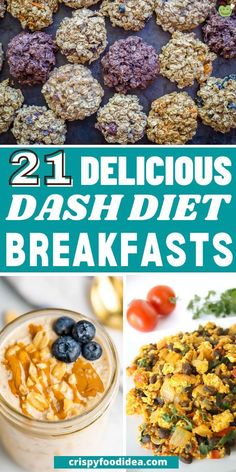 Here you get some dash diet breakfast ideas that are best for breakfast. Dash Diet Breakfast Recipes, Dash Diet Breakfast, Dash Eating Plan, Recipes For Meal Prep, Dash Recipe, Mind Diet