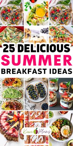 Discover a variety of summer breakfast ideas that are perfect for hot weather. From fresh fruit salads, breakfast casseroles, and smoothie bowls to healthy smoothies, you’ll many other summer breakfast recipes. Indulge in healthy overnight oats. Spice up your mornings with summer brunch ideas that capture the essence of summer. Don’t forget to try iced coffee recipes and create beautiful yogurt parfaits. Enjoy a satisfying breakfast on the go with these summer recipes. Summer Brunch Ideas, Salt Free Recipes, Iced Coffee Recipes, Healthy Overnight Oats, Yogurt Parfaits, Fall Meals, Breakfast Casseroles