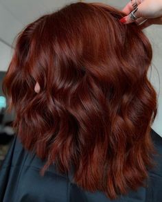 Deep Auburn Red Hair Color, Auburn Hair With Bangs Medium, Dark Red Chestnut Hair, Dimensional Dark Copper Hair, Pravana Red Hair Color, Dark Copper Red Brown Hair, Fun But Natural Hair Color, Deep Red Orange Hair Color, Cowboy Copper Hair Dark Skin