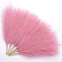 PRICES MAY VARY. Pink Faux Pampas Grass- With charming hot pink, this faux pampas grass bouquet can bring you a feeling of relax and elegant. Making a certain aesthetic to the space. Variety Use Faux Pampas Grass- The fluffy pampas floral really has a fancy appearance. It also could be romantic builder on valentine and wedding. The wire inside can hold the shape of pampas feather very well. Too good to be centerpieces for every romantic event. Perfect Vase Filler for Home Decor- Perfect size for Faux Pampas, Pampas Grass Wedding, Grass Bouquet, Pampas Grass Bouquet, Short Vase, Pink And Burgundy, Pampas Grass Decor, Grass Decor, Grass Wedding