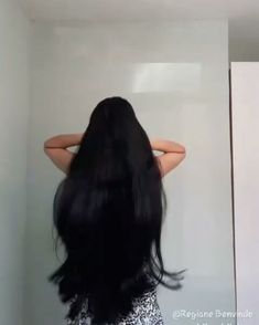 New Hair Do, Straight Hair Bundles, Brazilian Straight Hair, Long Dark Hair, Super Long Hair, Long Black Hair, Long Hair Girl, Long Straight Hair