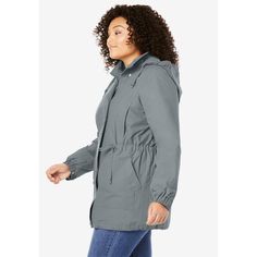 A soft, removable fleece lining combined with water resistant fabric makes this anorak ideal for fighting the elements. A removable hood with adjustable drawstrings blocks rain and wind, and a zip front with snap placket keeps water out. Drawstrings at the waist and hem allow you to adjust the silhouette to your perfect fit. Drawstring Long Sleeve Outerwear For Outdoor Activities, Hooded Parka With Drawstring For Outdoor Activities, Drawstring Outerwear For Fall Outdoor Activities, Fall Outerwear With Drawstring For Outdoor Activities, Drawstring Parka For Outdoor Activities, Outdoor Hooded Jacket With Drawstring, Functional Outdoor Outerwear With Drawstring, Outdoor Parka With Drawstring, Fall Outdoor Windbreaker With Drawstring