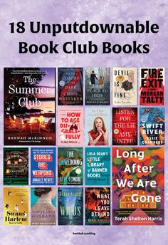 These recommended book club books will make you think. Summer Book Club, Good Romance Books