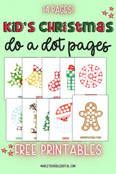 Make the holidays more fun with these 14 free Christmas dot marker printables for kids! Featuring festive designs like Santa, a reindeer, Christmas trees, candy canes, and more, these activity sheets are perfect for toddlers and preschoolers. Easy to use and mess-free, these printables are great for home or classroom activities. Download your free dot marker sheets today and get creative with your little ones! Fun Christmas Party Ideas, Kids Christmas Coloring Pages, Wedding Planning Printables, Reindeer Candy, Theme Preschool, Tree Santa, Free Printable Tags