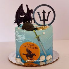 Percy Jackson Birthday Cakes, Percy Jackson Cookies