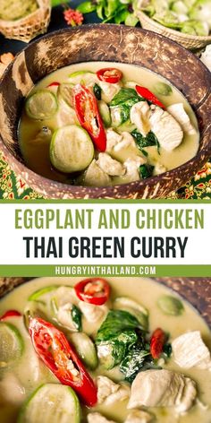 Get the most delicious Thai green curry with eggplant and chicken using just one pot! This easy recipe is perfect for weeknight dinners, combining creamy coconut milk, green curry paste, and fresh Thai basil. Serve with rice or noodles for a healthy, quick meal the whole family will love. Ready in under 30 minutes! Green Curry Sauce, Green Curry Recipes, Thai Green Curry, Green Curry Paste