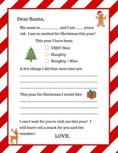 a letter from santa to his daughter on her christmas wish list for the holiday season