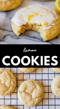 These easy Lemon Cookies are soft and chewy, bursting with refreshingly zingy lemon flavors, and decorated with sweet lemon icing. Just one will bring a little sunshine to your day!