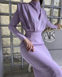 Modest Fashion Outfits Classy, Lavender Theme, Textile Techniques, Outfits Modest, Outfits Classy, Modesty Fashion, Muslim Fashion Dress