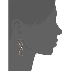 Infinity earrings 14k rose gold-filled earrings long | Etsy Infinity Earrings, Cat Tail, Spiral Earrings, Unique Cats, Gold Filled Earrings, Beaded Material, Earrings Long, Cat Earrings, Wire Work