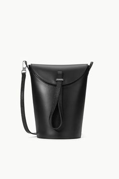 STAUD PHOEBE CONVERTIBLE BUCKET BAG BLACK Leather Crossbody Bucket Bag With Magnetic Closure, Everyday Bucket Shoulder Bag With Magnetic Closure, Top Handle Leather Bucket Bag With Magnetic Closure, Leather Bucket Bag With Top Handle And Magnetic Closure, Leather Bucket Bag With Magnetic Closure, Leather Crossbody Bucket Bag With Phone Bag, Daily Use Bucket Bag With Magnetic Closure, Black Bucket-shaped Bags For On-the-go, Black Bucket Bags For On-the-go