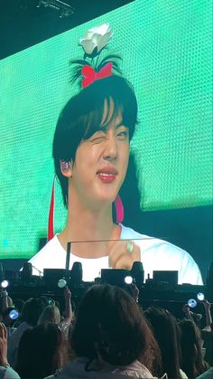 Kim Seokjin Cute Pics, Jin Concert Pics, Jin In Concert, Seokjin Cute Pics, Kpop Concert Pics, Jin Cute Pics, Bts Concert Pics, Seokjin Pics, Bts Poster