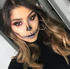 Cute Halloween Makeup, Halloween Costumes Makeup, Makeup Artistry, Artistry Makeup, Cute Halloween, Costume Ideas, Face Painting, Halloween Makeup, Halloween Costume