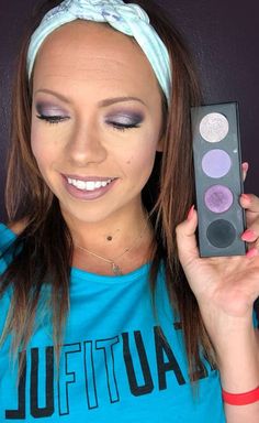 Purple Eyeshadow Palette, Hazel Green, Purple Eye Makeup, Makeup Is Life, Purple Eyeshadow