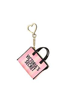 Victoria Secret Bag, Laser Cut Cards, Victoria's Secrets, Backpack Keychains, Pink Aura, Glam Bag, Bag Charms, Victoria Secret Bags