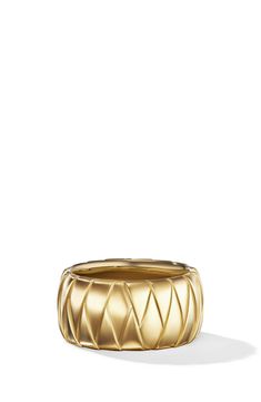 18-karat yellow gold. Ring, 12mm. Imported. | David Yurman Men's Cairo Wrap Ring Band Braided Jewelry, David Yurman Mens, Braid Jewelry, Wrap Ring, Men's Jewelry Rings, Wrap Rings, Couple Rings, Yellow Gold Ring, Fine Earrings