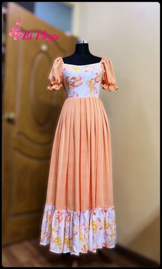 Frocks And Gowns, Cute Formal Dresses, Women Cotton Dress, Long Frock