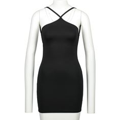 This is an halter dress. It's very beautiful. Its Blackless Bodycon design will make you wear it after the show is very sexy. The bandage on the back will make you very attractive. Blackless design makes you look very beautiful.Material:SpandexColor: BlackSize:S, M, LS:Length:68cm,Bust:66cm,Waist:60cm,Hip:76cmM:Length:72cm,Bust:70cm,Waist:64cm,Hip:80cmL:Length:74cm,Bust:74cm,Waist:68cm,Hip:84cmNeckline:HalterSleeves:SleevelessPattern Type:Pure ColorDress Length:Short DressesOccasion: Party, Dail Off Shoulder Mini Dress, Female Clothes, Dress Party, Club Outfits, Pencil Dress, Mini Dress Party, Solid Black, Dress Length, Halter Dress