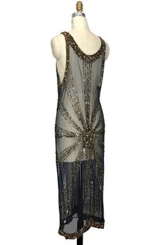 Glamorous Fitted Floor-length Flapper Dress, Fitted Glamorous Floor-length Flapper Dress, Fitted Floor-length Glamorous Flapper Dress, Elegant Floor-length Flapper Dress For Gala, Elegant Floor-length Flapper Dress, Elegant Floor-length Flapper Evening Dress, Modern Flapper Dress, Art Deco Panel, 1920s Looks