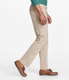 Men's Comfort Stretch Dock Pants, Standard Fit | Pants at L.L.Bean Casual Straight Leg Pull-on Sweatpants, Casual Full-length Pull-on Bottoms, Casual Full Length Pull-on Bottoms, Casual Pull-on Tapered Leg Bottoms, Casual Tapered Leg Pull-on Bottoms, Casual Pull-on Bottoms With Tapered Leg, Business Casual Full-length Chinos, Business Casual Full Length Chinos, Casual Full-length Chinos For Business Casual