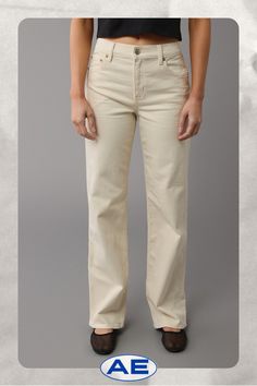 Mid-weight structured denim with just enough stretch for everyday comfort/Holds its shape & won't bag out. Ever./White wash High Waist Flare Jeans For Fall, Solid Cotton Flare Jeans For Fall, Versatile High Rise Cotton Jeans, Mid-rise Cotton Flare Jeans For Everyday, Everyday Mid-rise Cotton Flare Jeans, Beige Relaxed Fit Flare Jeans, Versatile Mid-rise Flare Jeans For Everyday, Versatile Everyday Flare Jeans With Pockets, Versatile High-rise Bottoms For Everyday