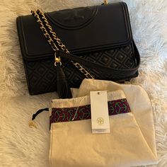 Tory Burch Fleming Shoulder Crossbody Bag Lightly Used Excellent Conditions Has Tag Comes With Dust Bag. Please Note This Is The Large Size Prior To The Price Increase Tory Burch Fleming Bag, Price Increase, Tory Burch Bags, Tory Burch Bag, Large Bags, Large Size, Tory Burch, Shoulder Bags, Crossbody Bag