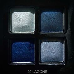 Single Eyeshadow Palette, Blue Palette Makeup, Blue Eyeshadow Palette Aesthetic, Blue Makeup Palette, Makeup Mood Board, Eyeshadow Palette Aesthetic, Aesthetic Eyeshadow Palette, Dark Blue Eyeshadow, Blue Eyeshadow Aesthetic